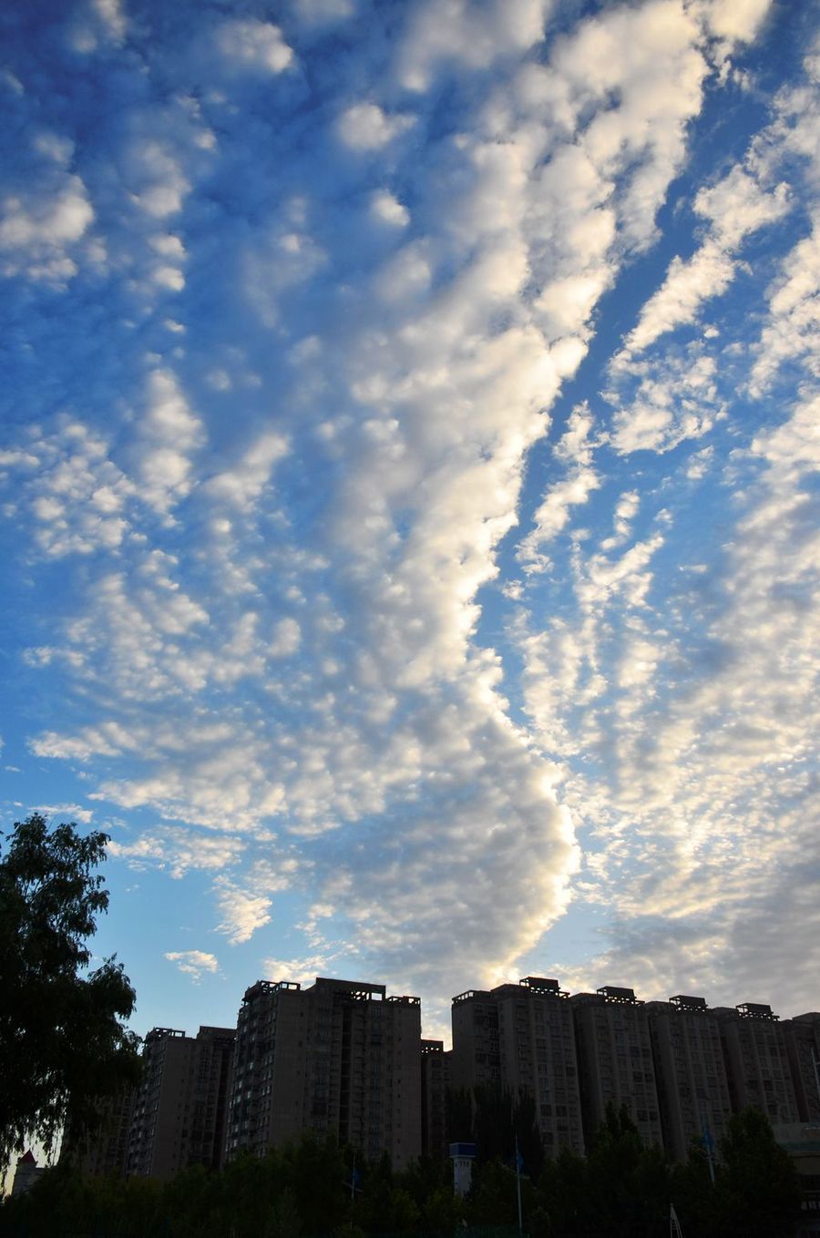 【城市风光--看:天上云卷云舒摄影图片】风光摄