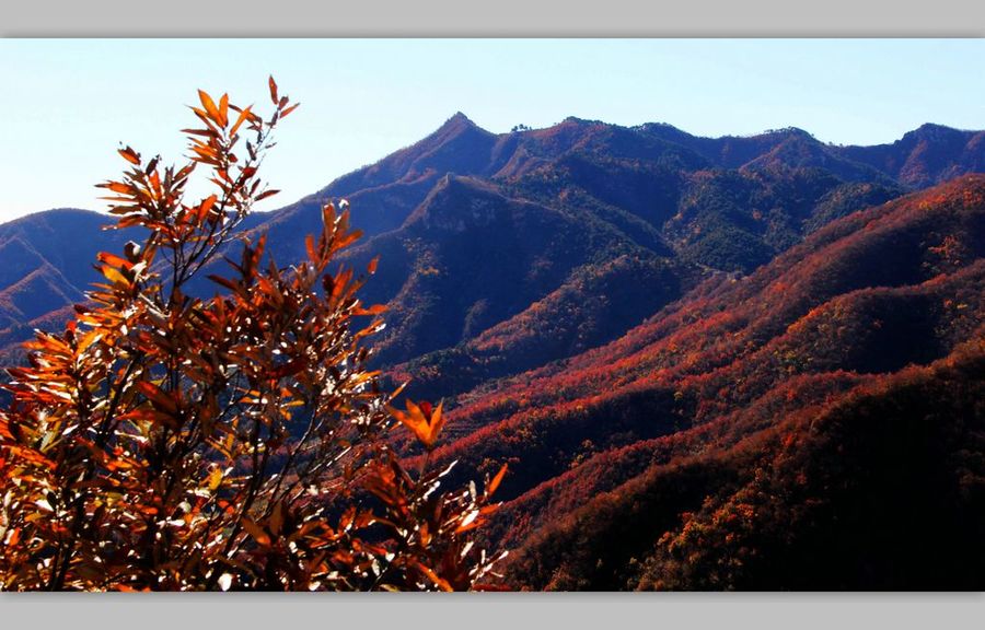 多彩的锥子山