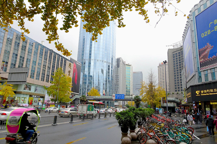 【雨后的成都盐市口摄影图片】风光摄影_太平洋电脑网摄影部落