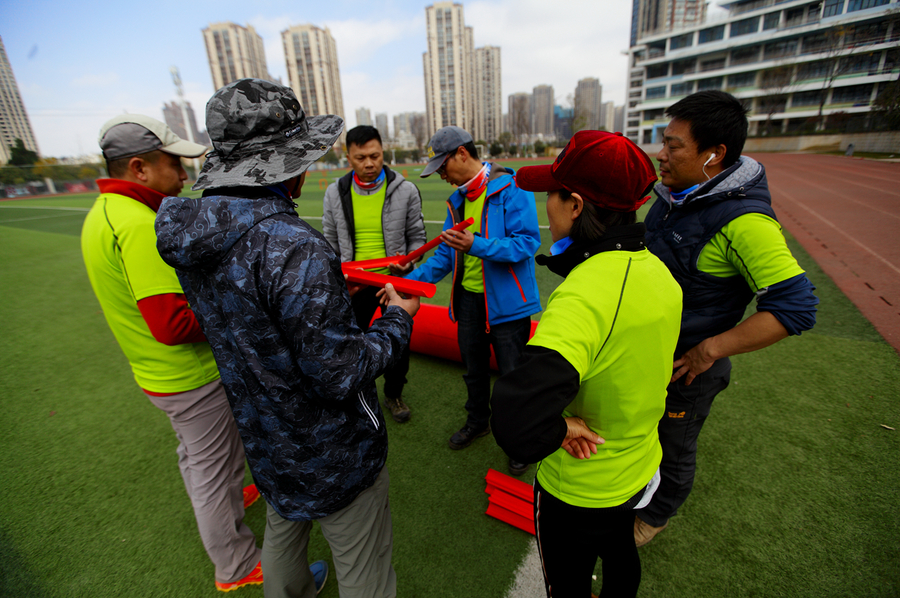 游记:指北针户外运动俱乐部2019年1月26日云南设计院集团团队趣味运动