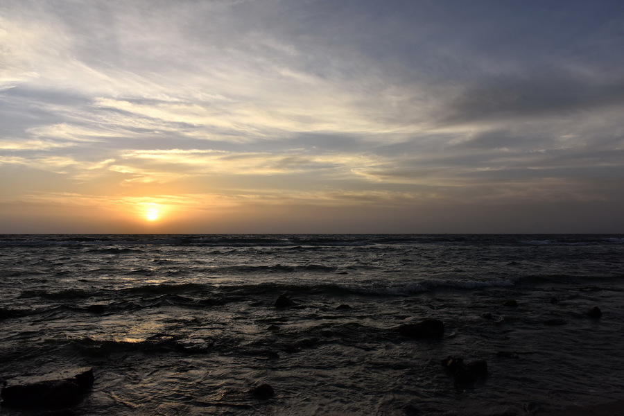 红海湾日落