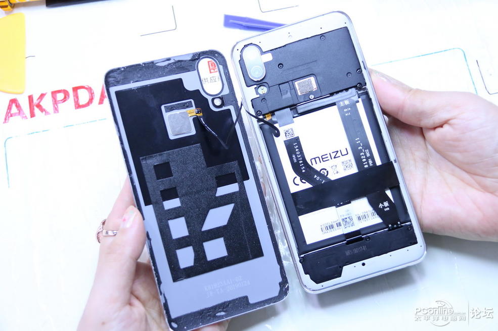 魅族note9拆机安装维修级步骤教程-阿丽出品