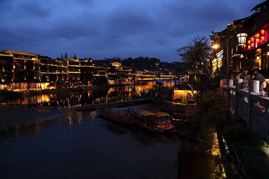 凤凰古镇夜景随拍