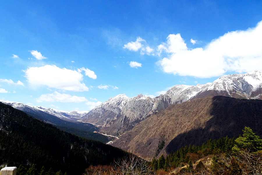 黄龙风景区望龙坪景点