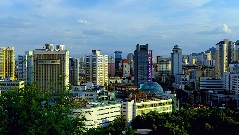 城市风光乌鲁木齐市