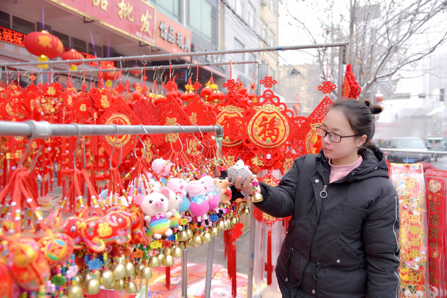 【河北广平:红红火火迎新年摄影图片】生活摄影_电脑