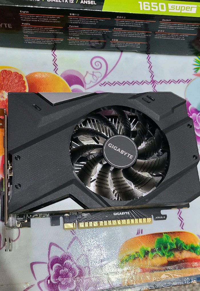 广州本地出闲置技嘉gtx1650super oc 4g显卡