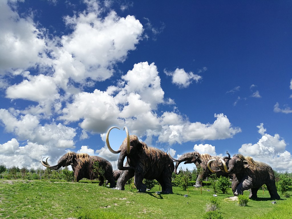 【携程攻略】内蒙古扎赉诺尔猛犸旅游区景点,猛犸象公园，还有就是他的发源地，原来是猛犸象化石挖掘的大坑，索性…