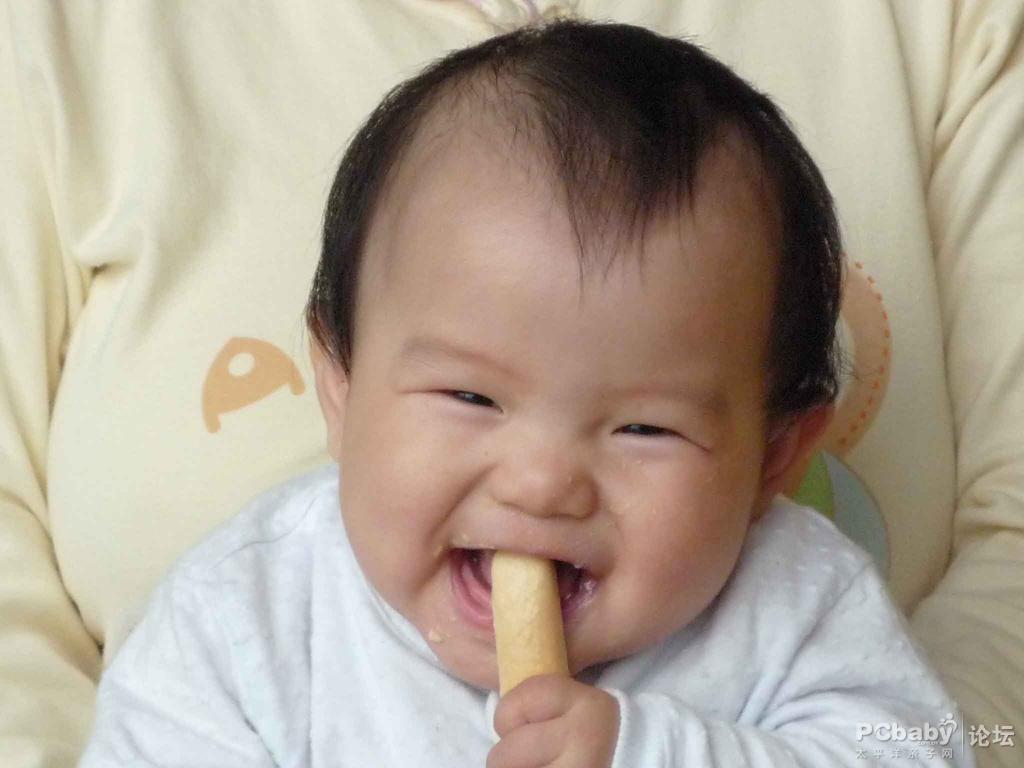 例如:宝宝每吃一支磨牙棒