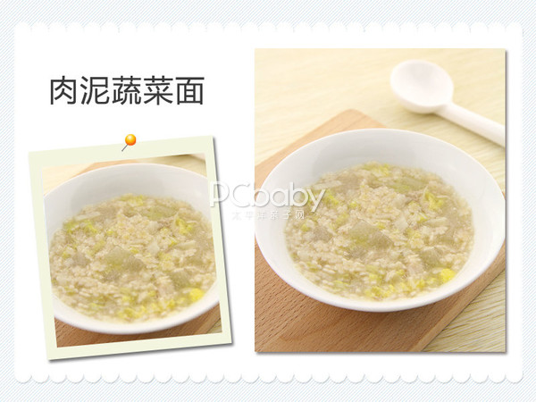荤素搭配辅食面 营养口味更多样