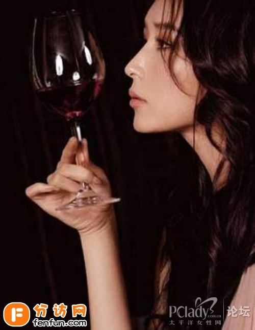 女人喝红酒的好处