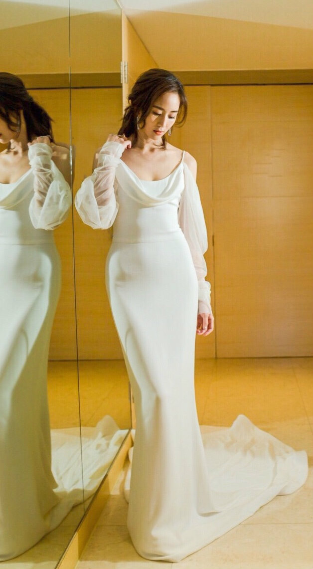 vera wang 礼服与张钧甯的美丽邂逅