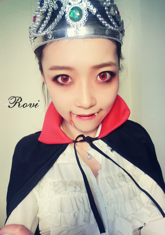 【rovi薇薇】vampire queen,冷艳吸血鬼妆