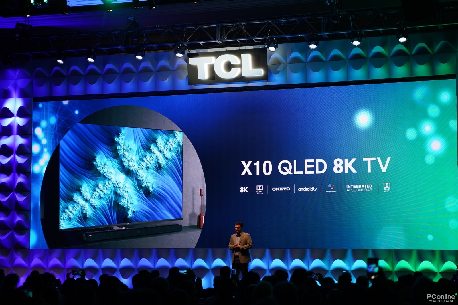 加入8k联盟 tcl qled 8k tv现场体验