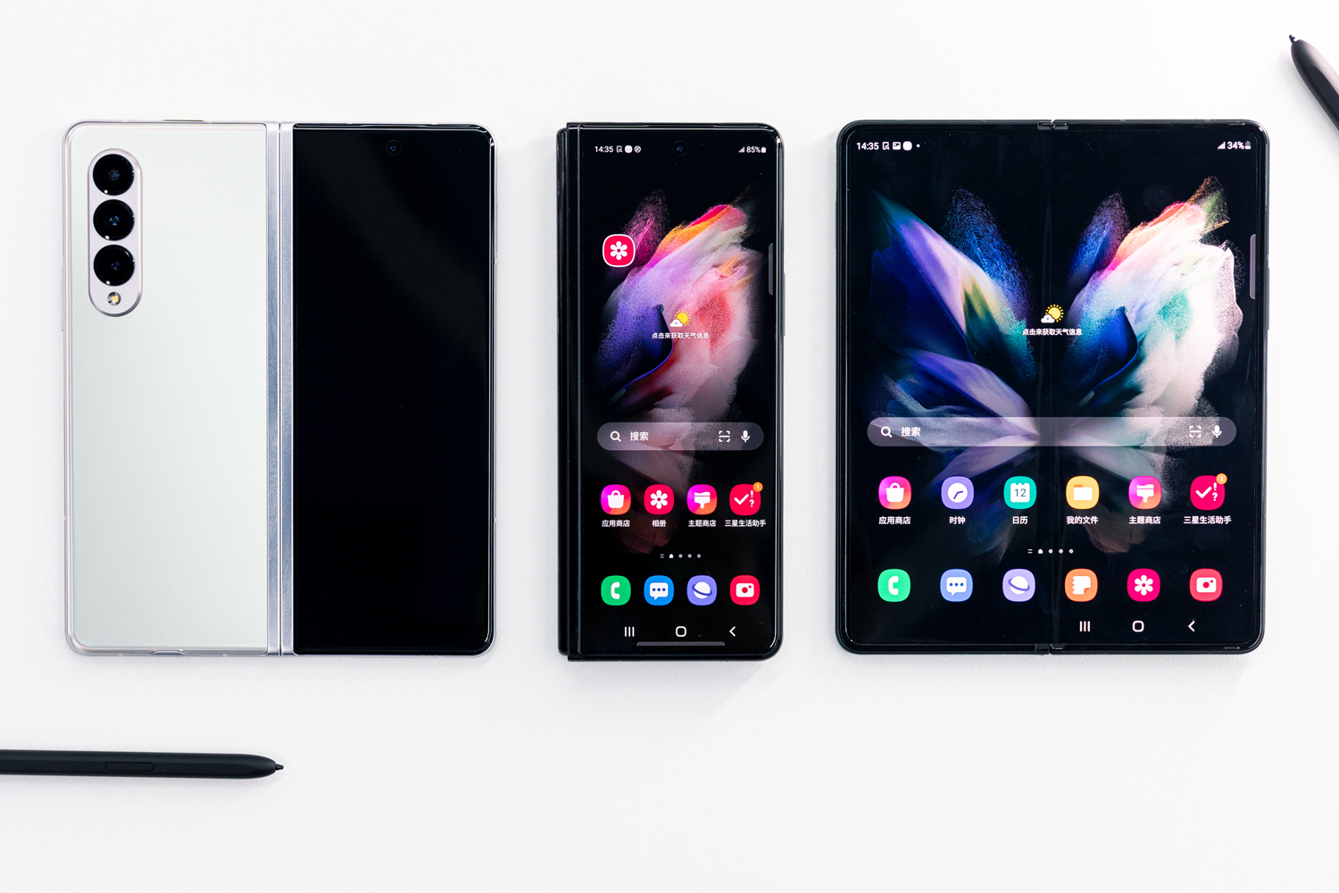 三星galaxyzfold35g图赏变化隐匿于细节之中