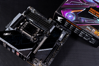 技嘉B850M AORUS PRO WIFI7电竞雕主板图赏：锐龙9000系的黄金搭档