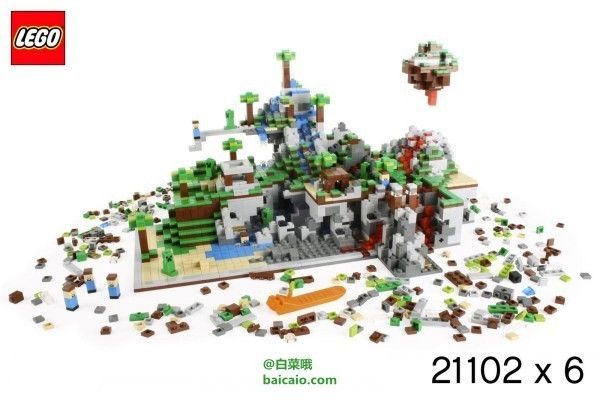 LEGO+我的世界沙盒建造积木美亚销量第一
