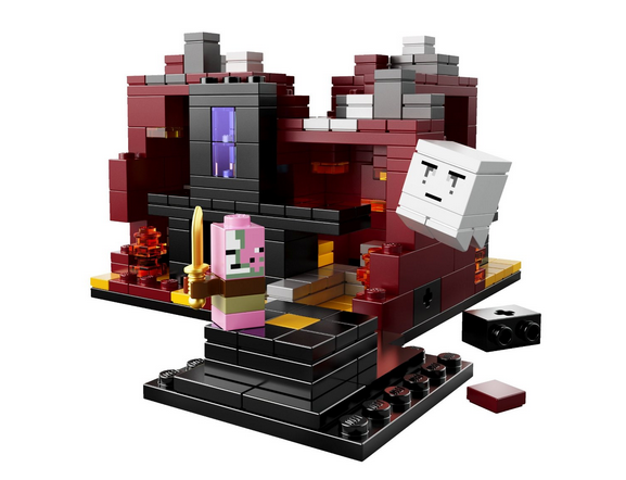 lego乐高 minecraft 我的世界系列the nether下界21106 27.