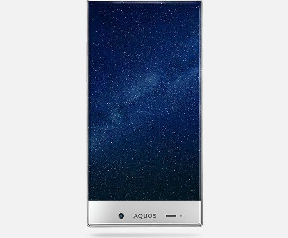 无边框 骨传导:sharp 夏普 aquos crystal 正式发售