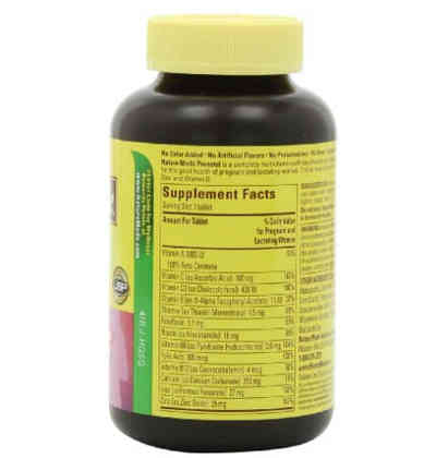 Nature Made 莱萃美 孕妇综合维生素 高叶酸含