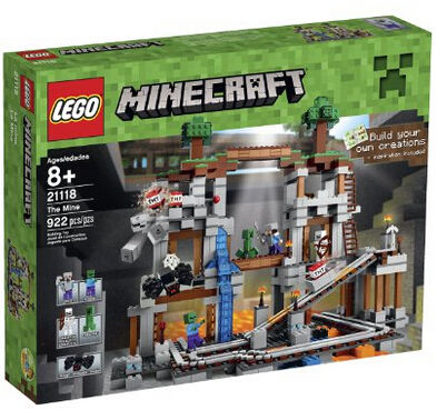 lego 乐高 minecraft 21118 我的世界矿场之战 99.5美元约￥622