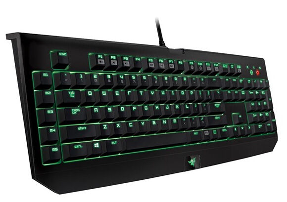 razer 雷蛇 blackwidow黑寡妇终极精英机械键盘 rz03