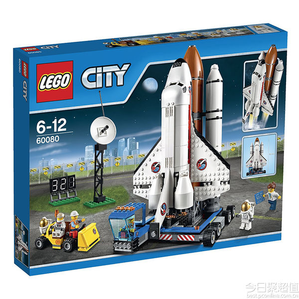 lego 乐高 城市系列 太空探索 航天中心 l60080 599元