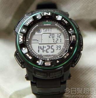 casio 卡西欧 protrek prw2500-1b 太阳能六局电波登山表 163.