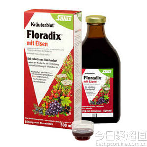 Floradix Iron 德国铁元素有机草本液体铁 500m