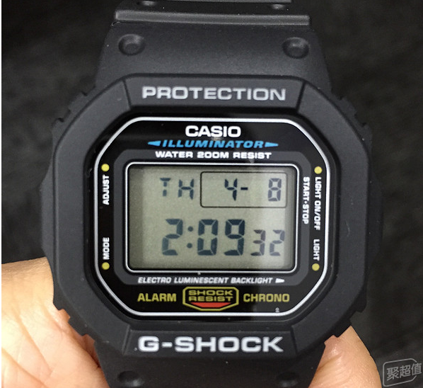 【首晒】经典最弥久:casio 卡西欧 g-shock dw5600e-1