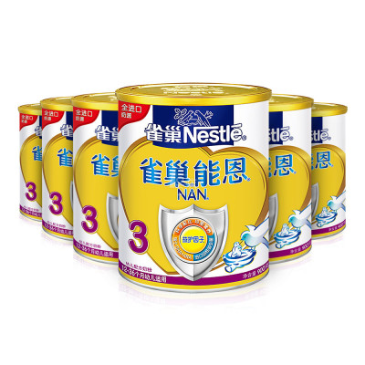 nestle 雀巢 能恩幼儿配方奶粉 900g*6(3段1-3岁) 749元包邮