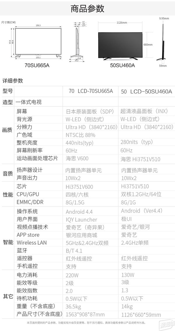 夏普lcd70su665a假4k,夏普lcd-70su665a sharp 夏普 lcd-70su665a 70英寸 lcd-50su460a 50英寸 4k 液晶电视