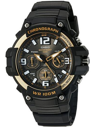 casio 卡西欧 heavy duty chronograph mcw-100h-9a2vcf 男士休闲运动