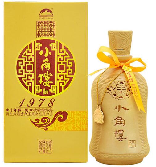 小角楼 1978 浓香型52度白酒 500ml*6瓶