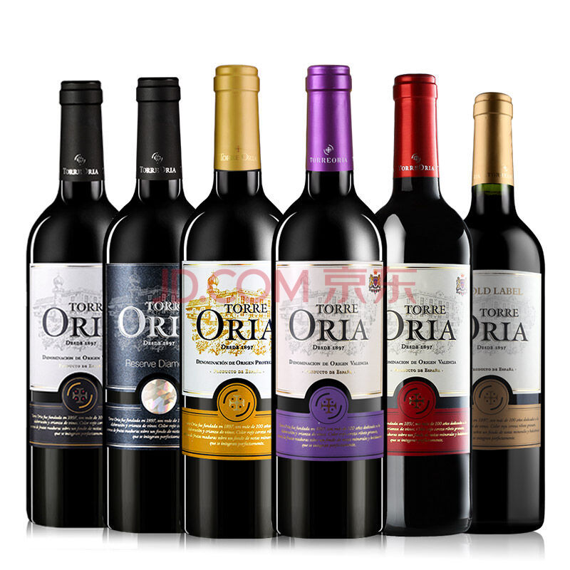 ￥89 西班牙进口红酒 欧瑞安 Torre Oria(DO级