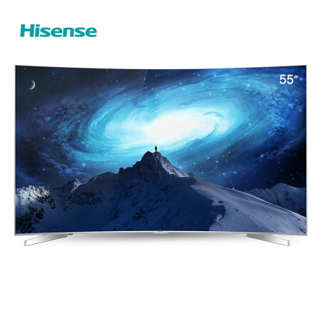 hisense 海信 led55ec780uc 55英寸 曲面 4k液晶电视 2998元包邮(3298