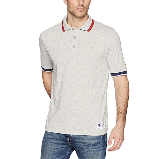hampion 冠军 男式复古Polo衫 三色可选 美国直