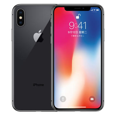 Apple 苹果 iPhone X 智能手机 64GB 深空灰 7