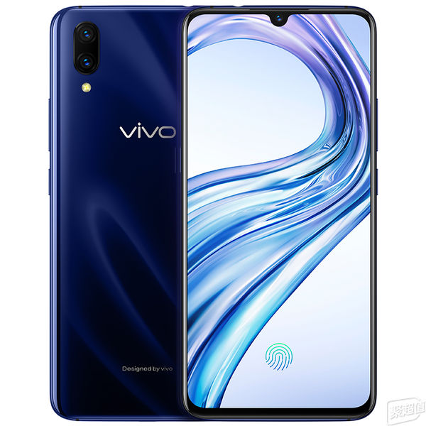 vivo x23 采用了双玻璃机身,有粉色和蓝色两种配色方案.