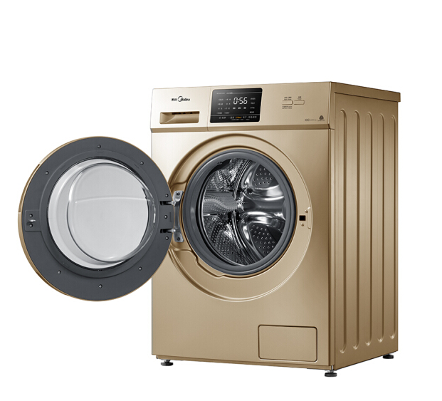 美的新品洗烘一体滚筒洗衣机MD100V31DG5