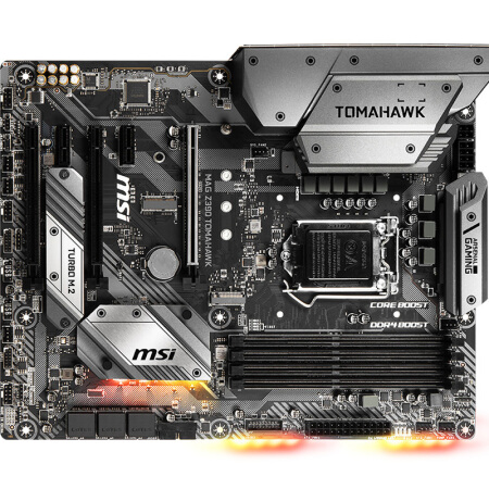 msi 微星 mag z390 tomahawk 战斧导弹主板(intel z390/lga 1151)