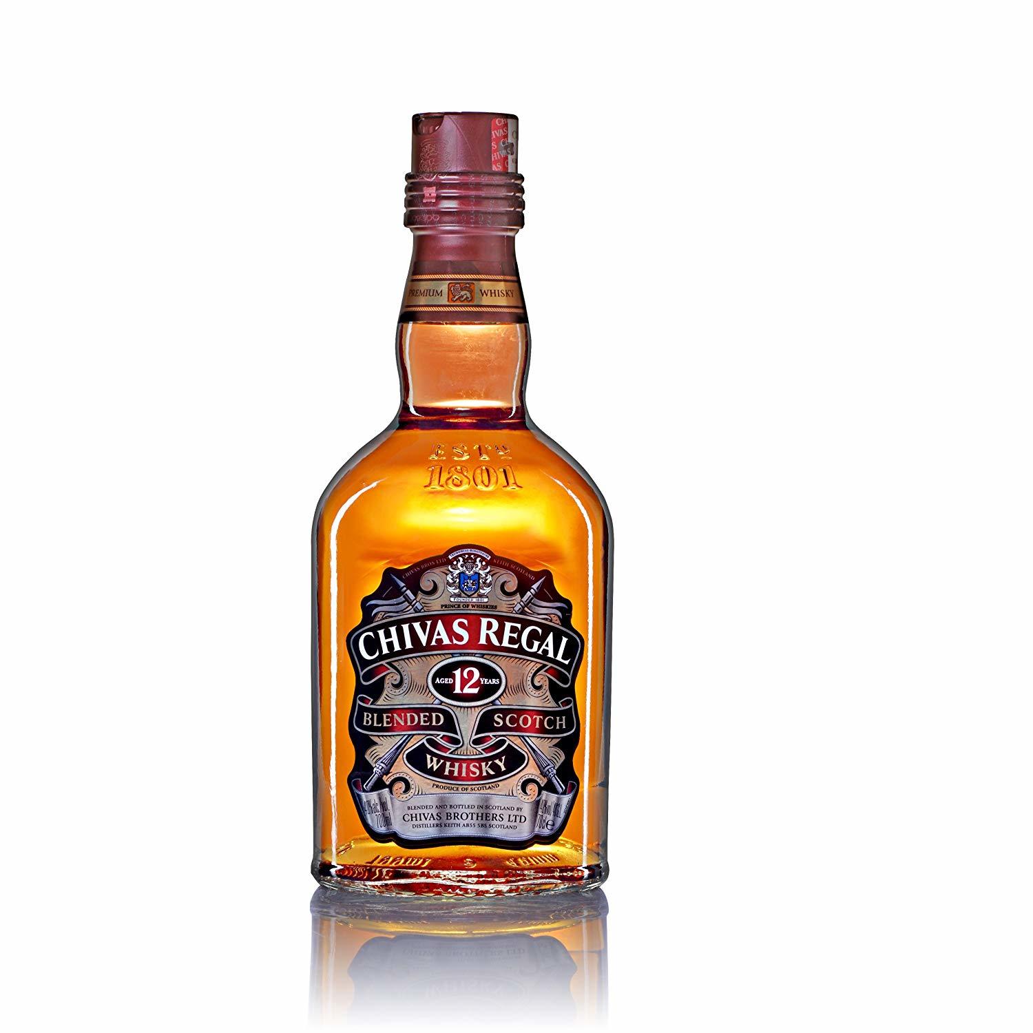 chivas regal 芝华士 12年苏格兰威士忌40度700ml z秒杀188元