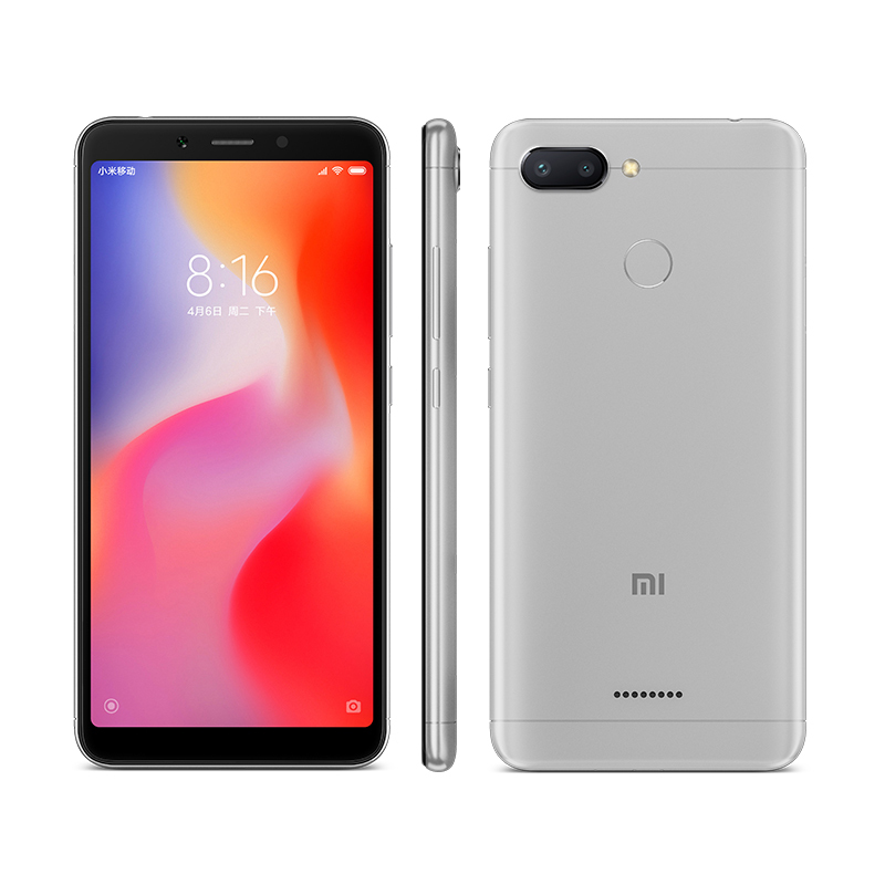 mi 小米 红米6 全网通4g手机 4gb 64gb 铂银灰 799元包邮