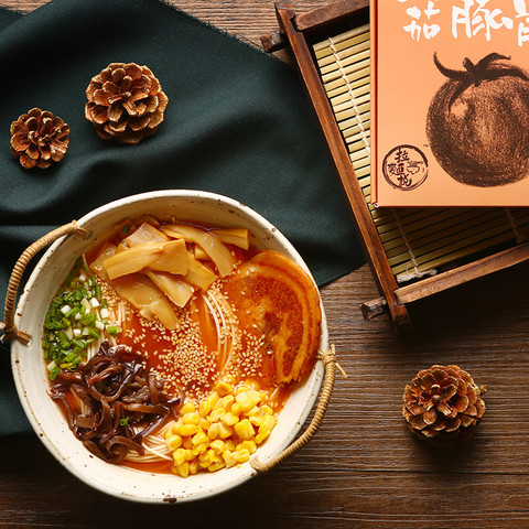 拉面说 叉烧豚骨冬阴功酸辣味面条 860g 69.9元包邮(需用券)