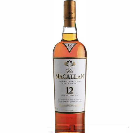 macallan 麦卡伦 12年 单一麦芽苏格兰威士忌 700ml 秘密花园黑加仑味