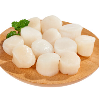 福字号 大连海鲜速冻扇贝柱 500g 80-100粒 *10件 149