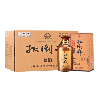 扳倒井 52度老酒500ml*6瓶 浓香型 279元包邮(需用券)