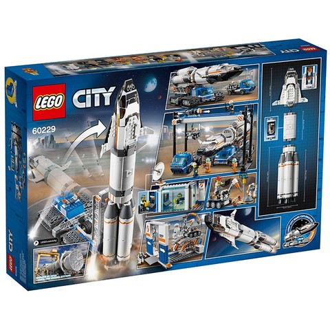 lego 乐高 city城市系列 60229 火箭装载与运输中心 764.25元