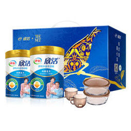 伊利欣活中老年礼盒吉鸟版奶粉双听加赠(大都博物馆ip限量版)未央区买哪里可以到情趣内衣图片