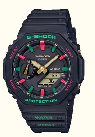 新品发售: casio 卡西欧 g-shock 冬日圣诞系列 ga-2100th-1a 运动